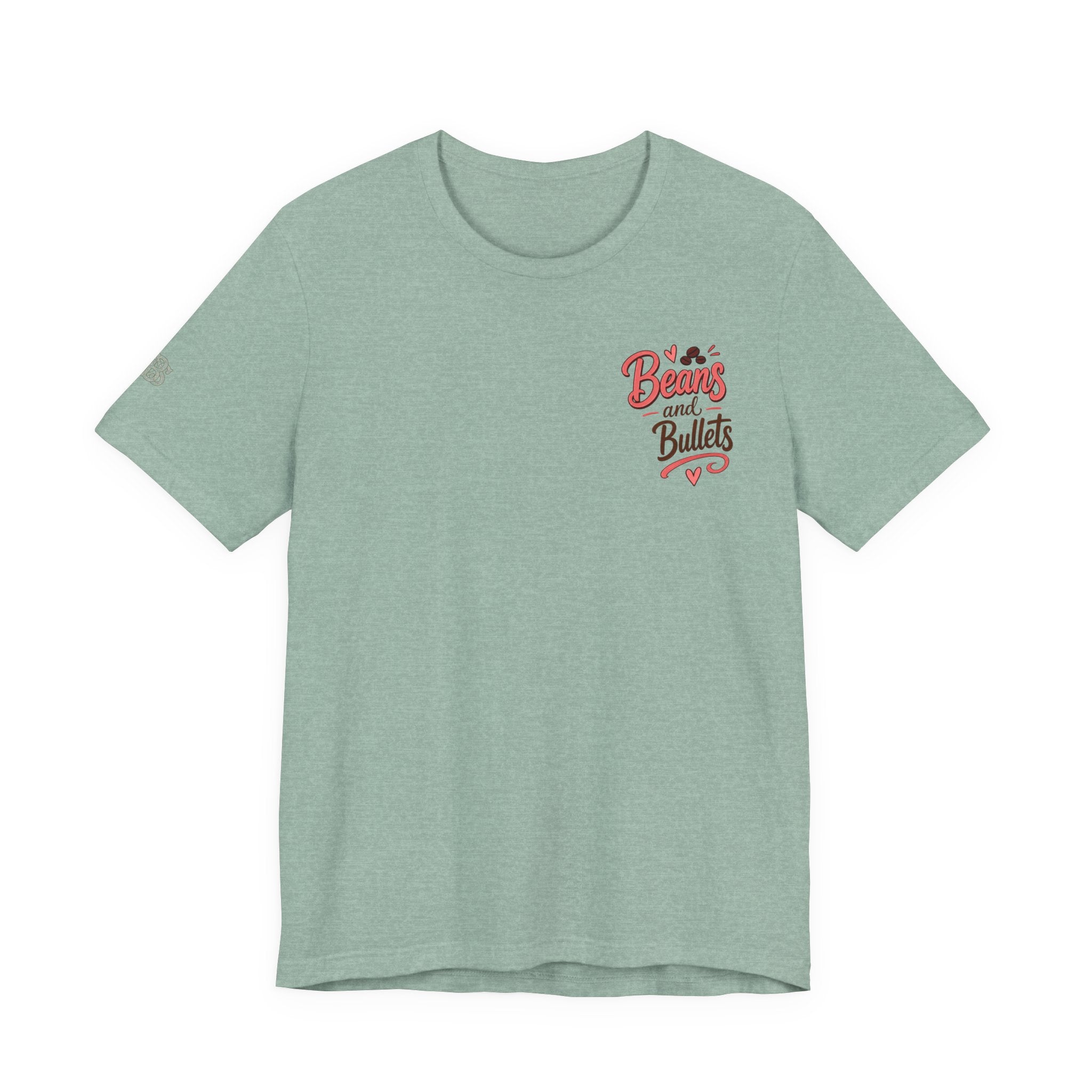 'Beans and Bullets' Coffee Lover T-Shirt