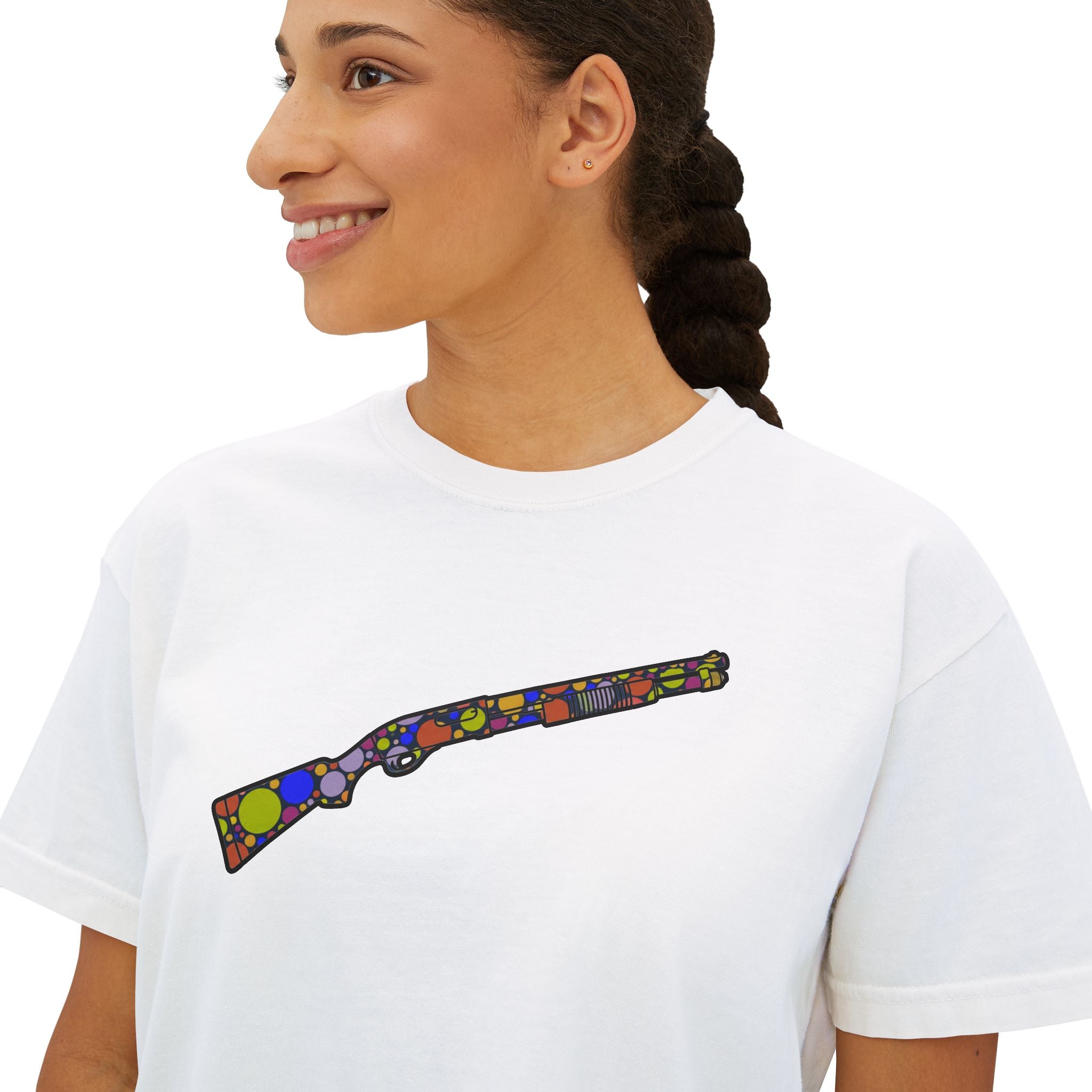 The Dot Collection- Shotgun-Women’s Boxy Tee