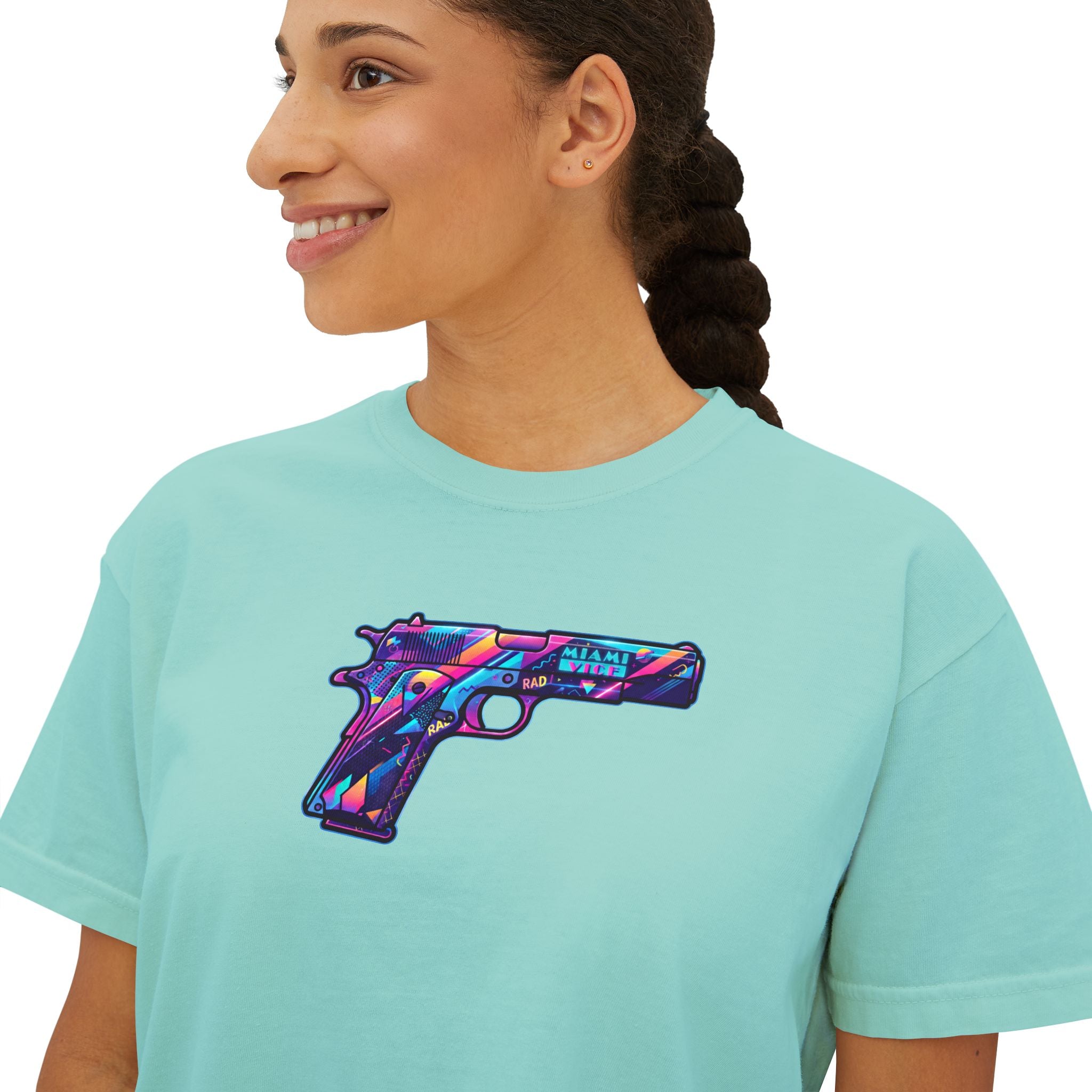 The Retro Collection-Pistol-Women's Boxy Tee