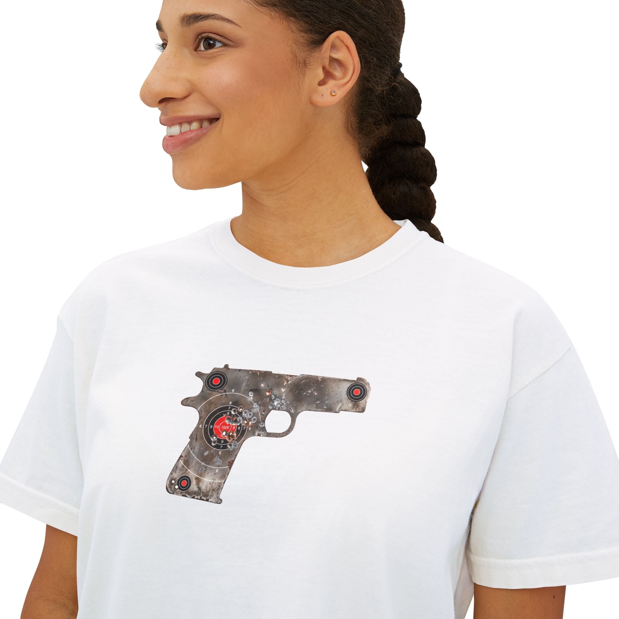 The Target Collection- Pistol-Women’s Boxy Tee