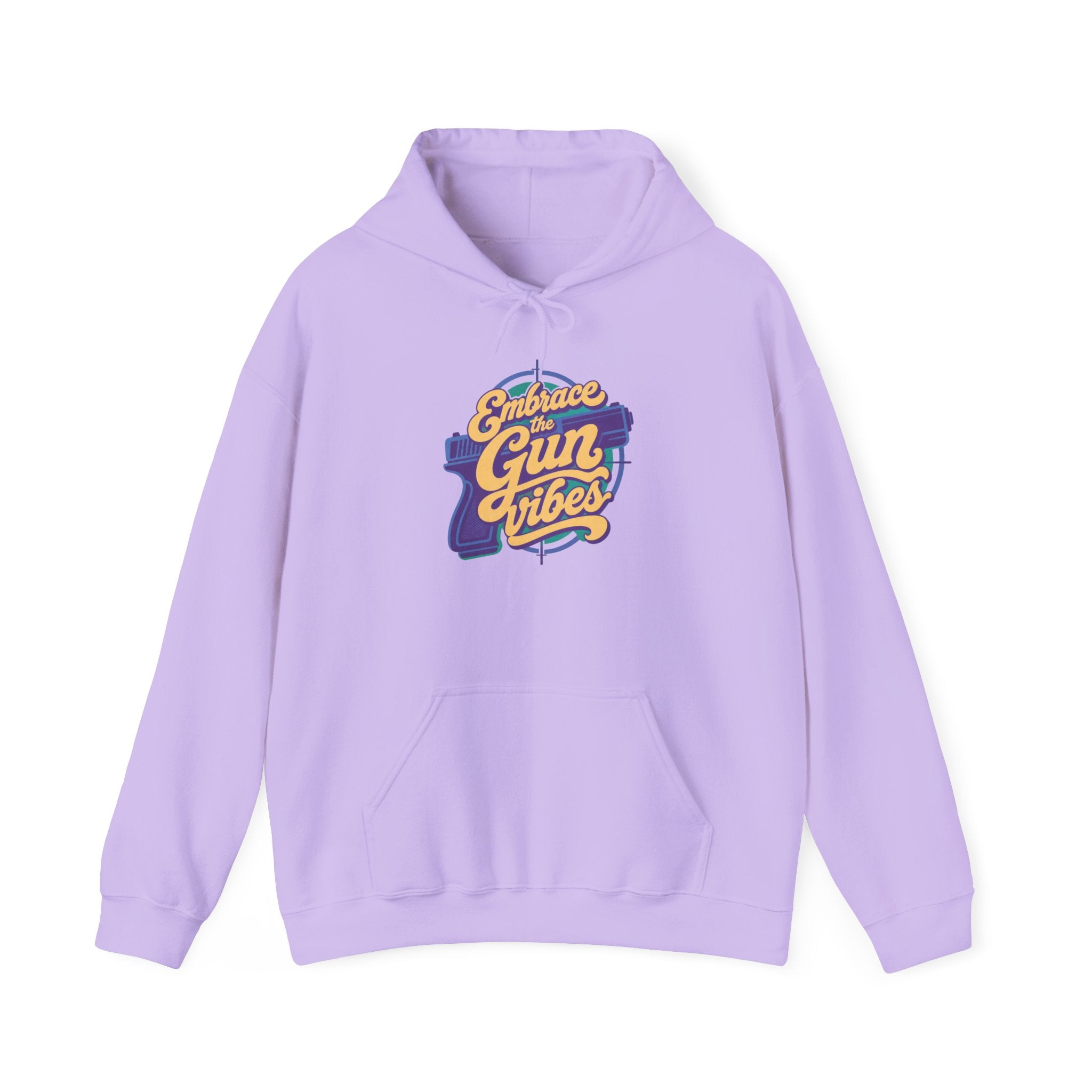 Embrace Gun Vibes Hoodie — Retro