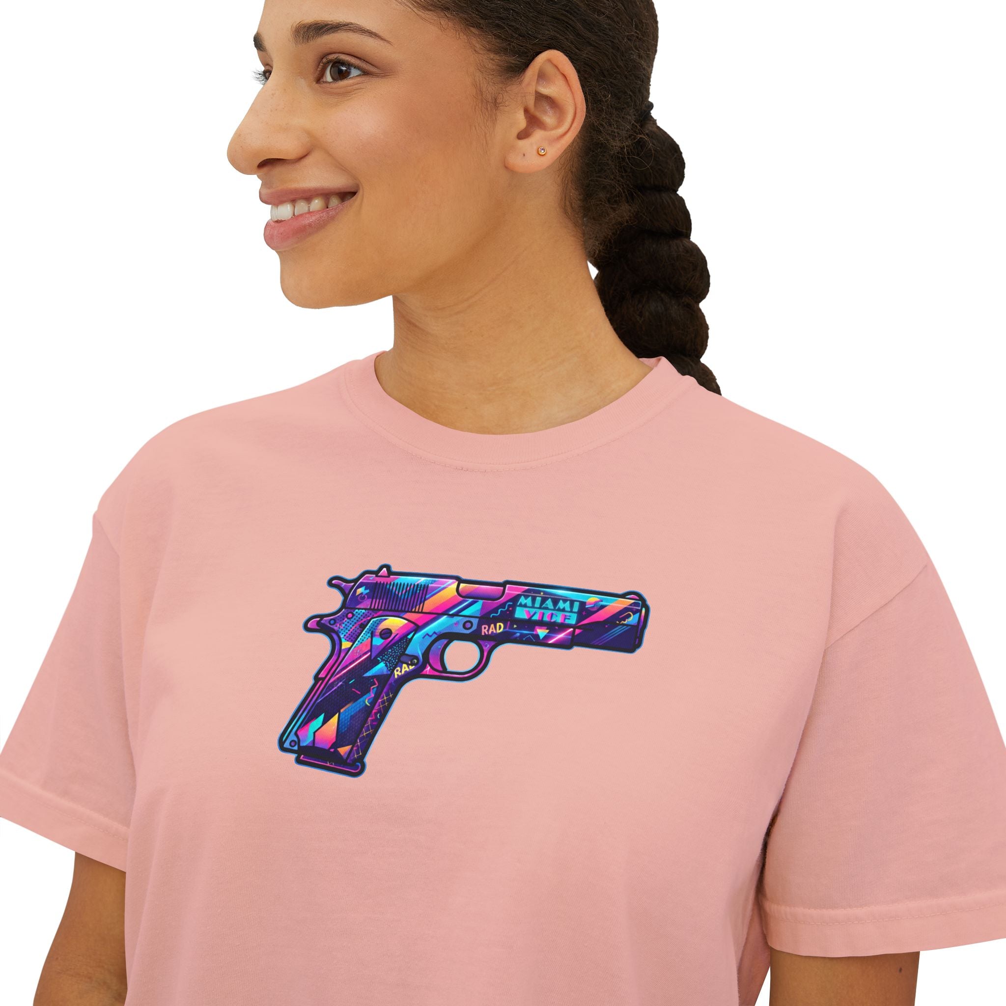The Retro Collection-Pistol-Women's Boxy Tee