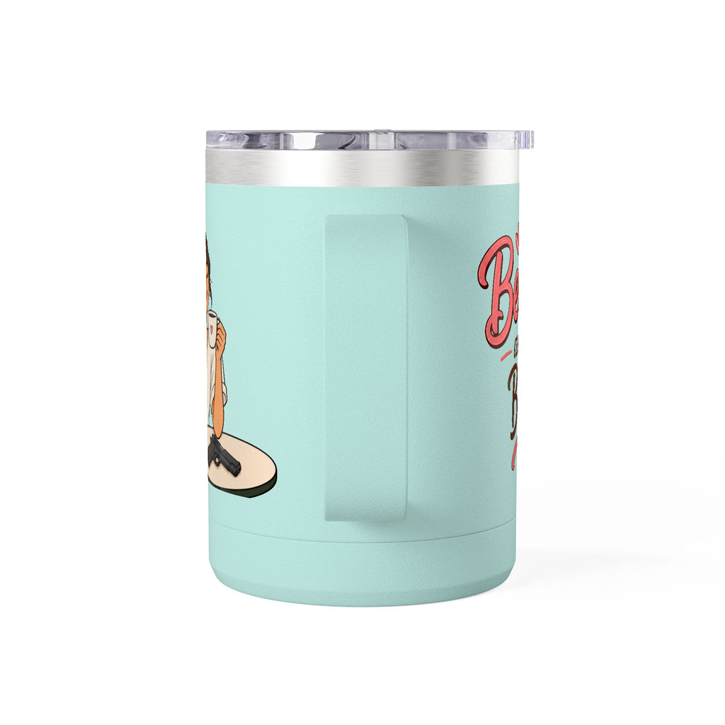 Beans and Bullets-15oz Travel Mug Tumbler