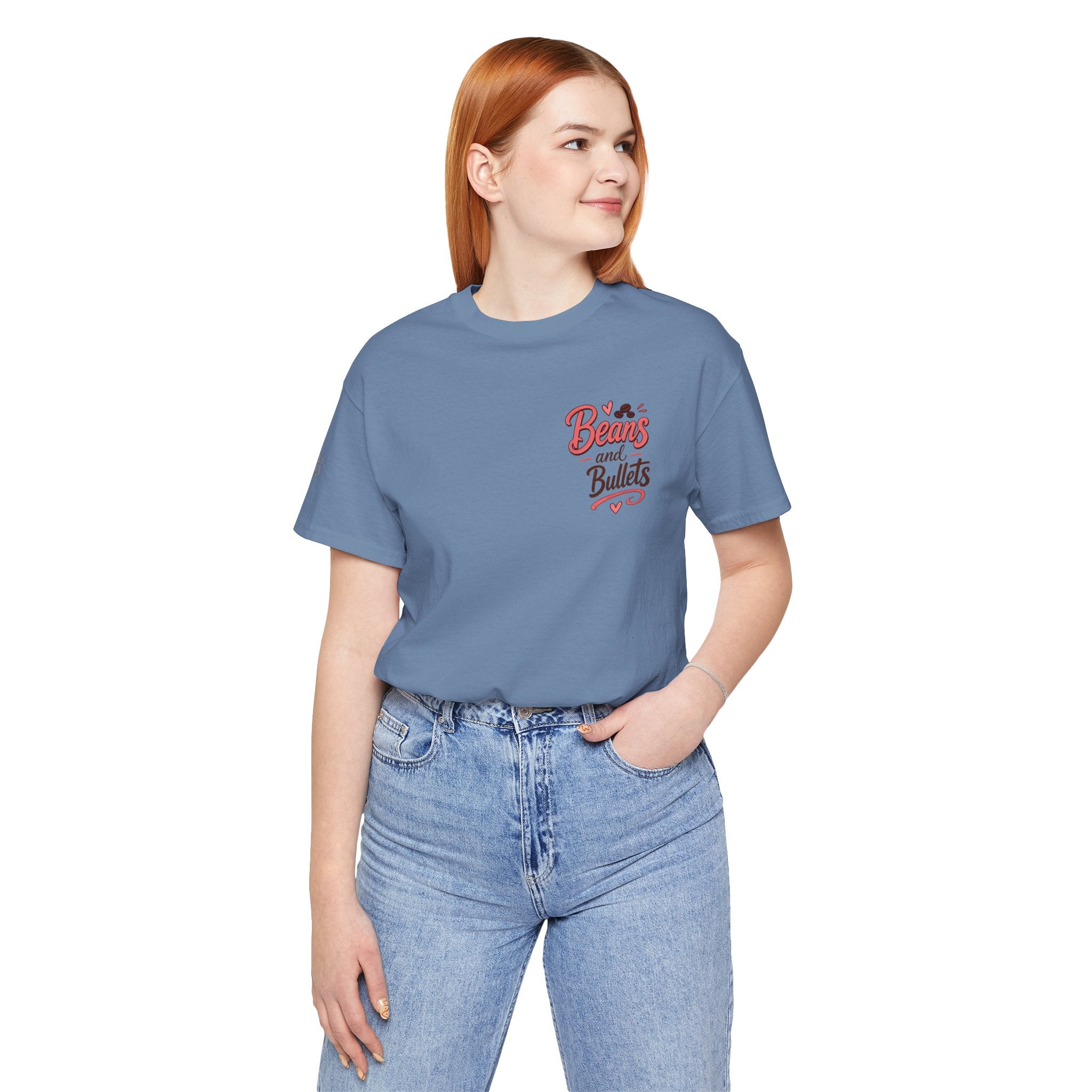 'Beans and Bullets' Coffee Lover T-Shirt