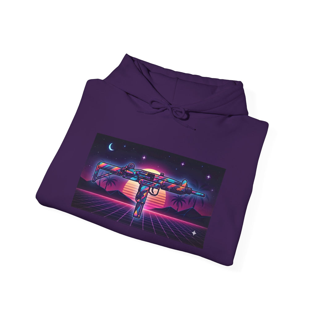 UZI Retro 80's Unisex Heavy Blend™ Hooded Sweatshirt