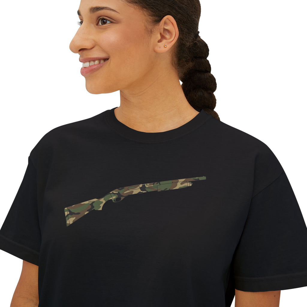 The Camo Collection-Shotgun-Women's Boxy Tee