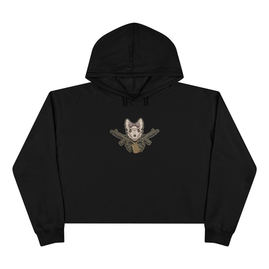 Cute Tactical Female K9Hoodie – Women’s Casual Graphic Cropped Sweatshirt