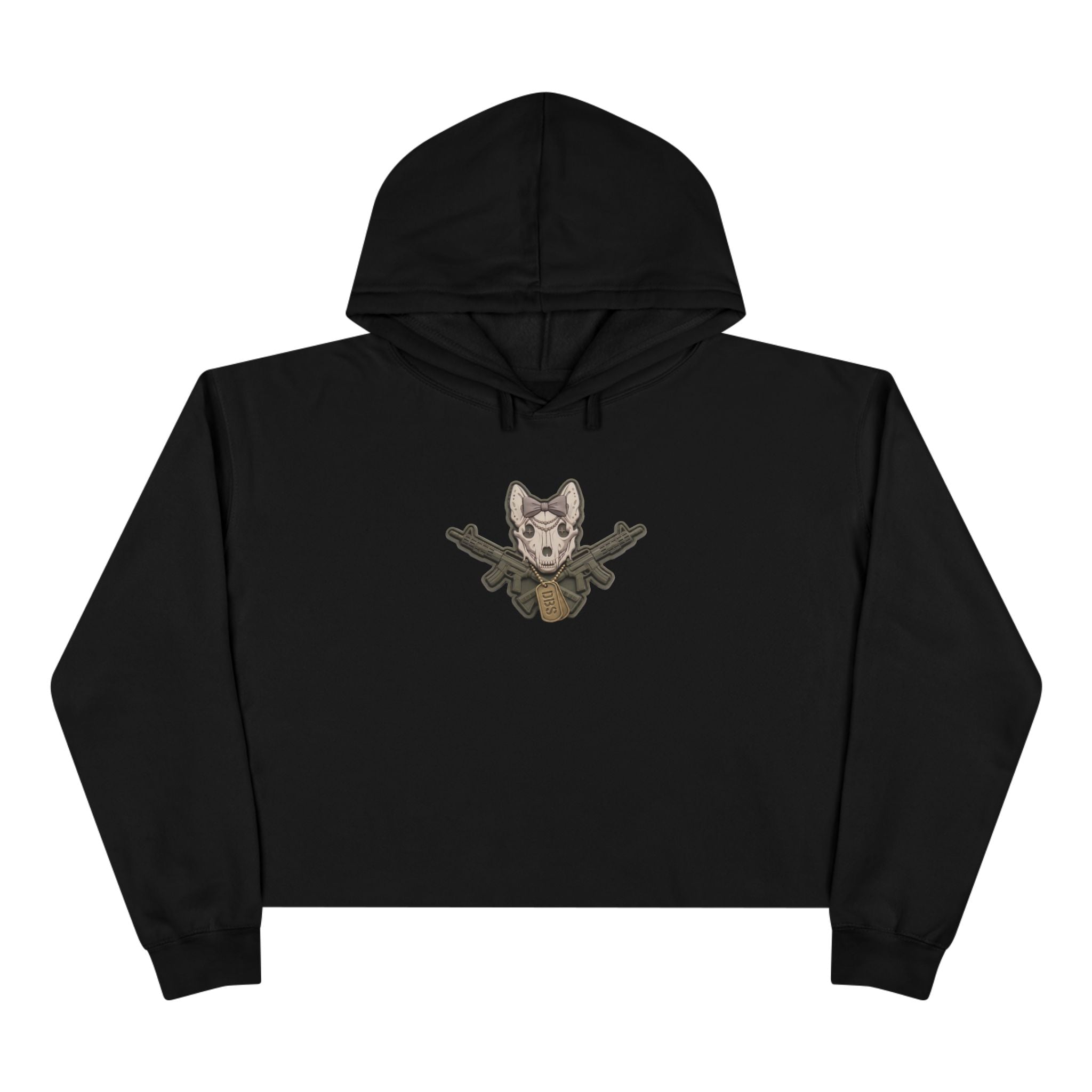 Cute Tactical Female K9Hoodie – Women’s Casual Graphic Cropped Sweatshirt