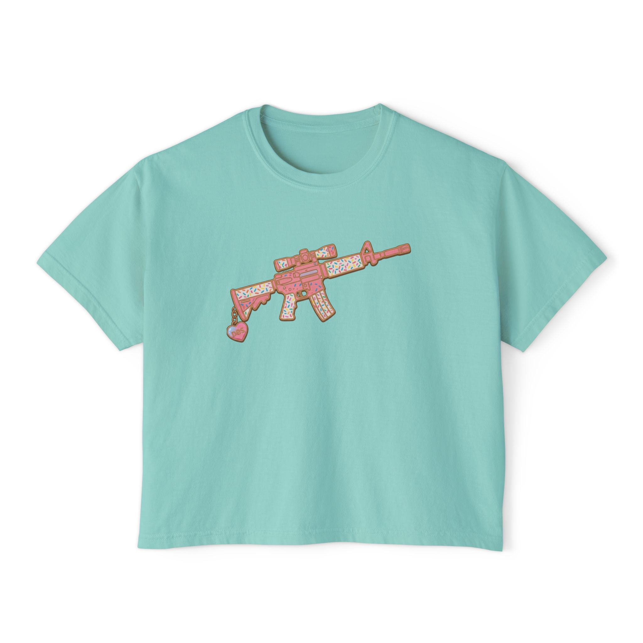 The Signature Sprinkles- AR Rifle- Women's Boxy Tee