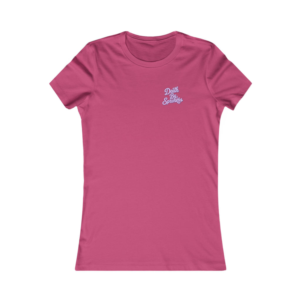 Women's Tee - Pink Teddy Bear Graphic