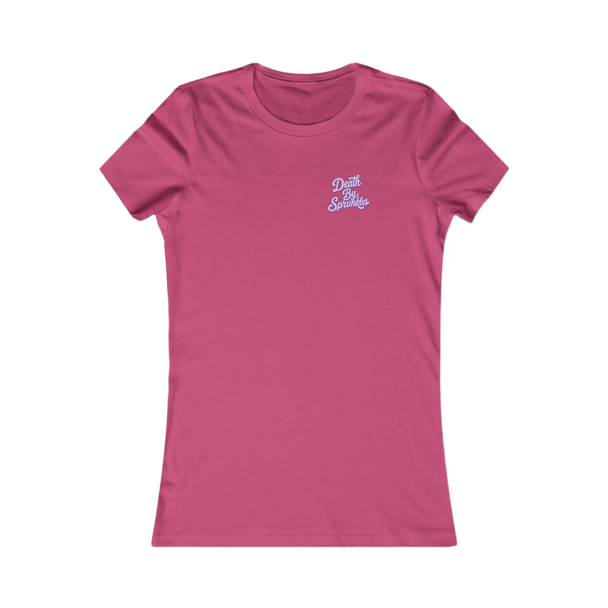 Women's Tee - Pink Teddy Bear Graphic