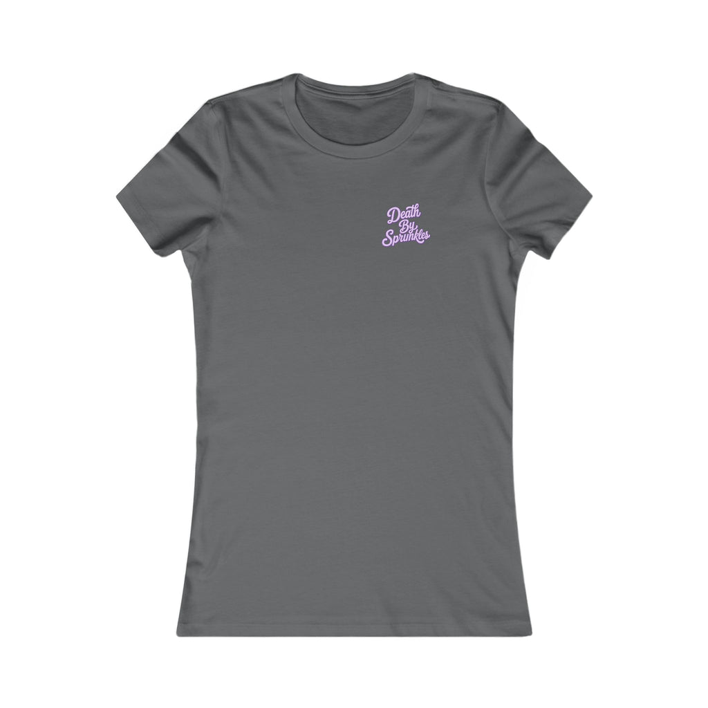 Women's Tee - Pink Teddy Bear Graphic