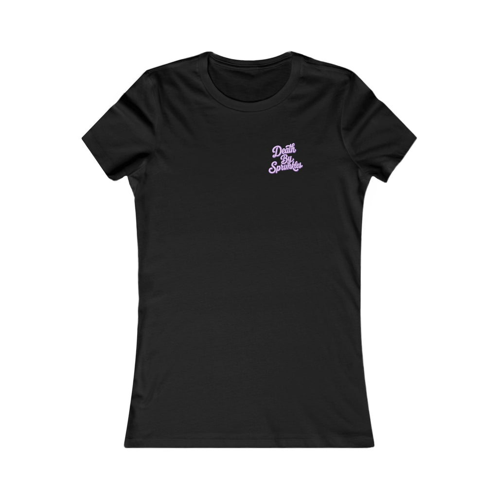 Women's Tee - Pink Teddy Bear Graphic