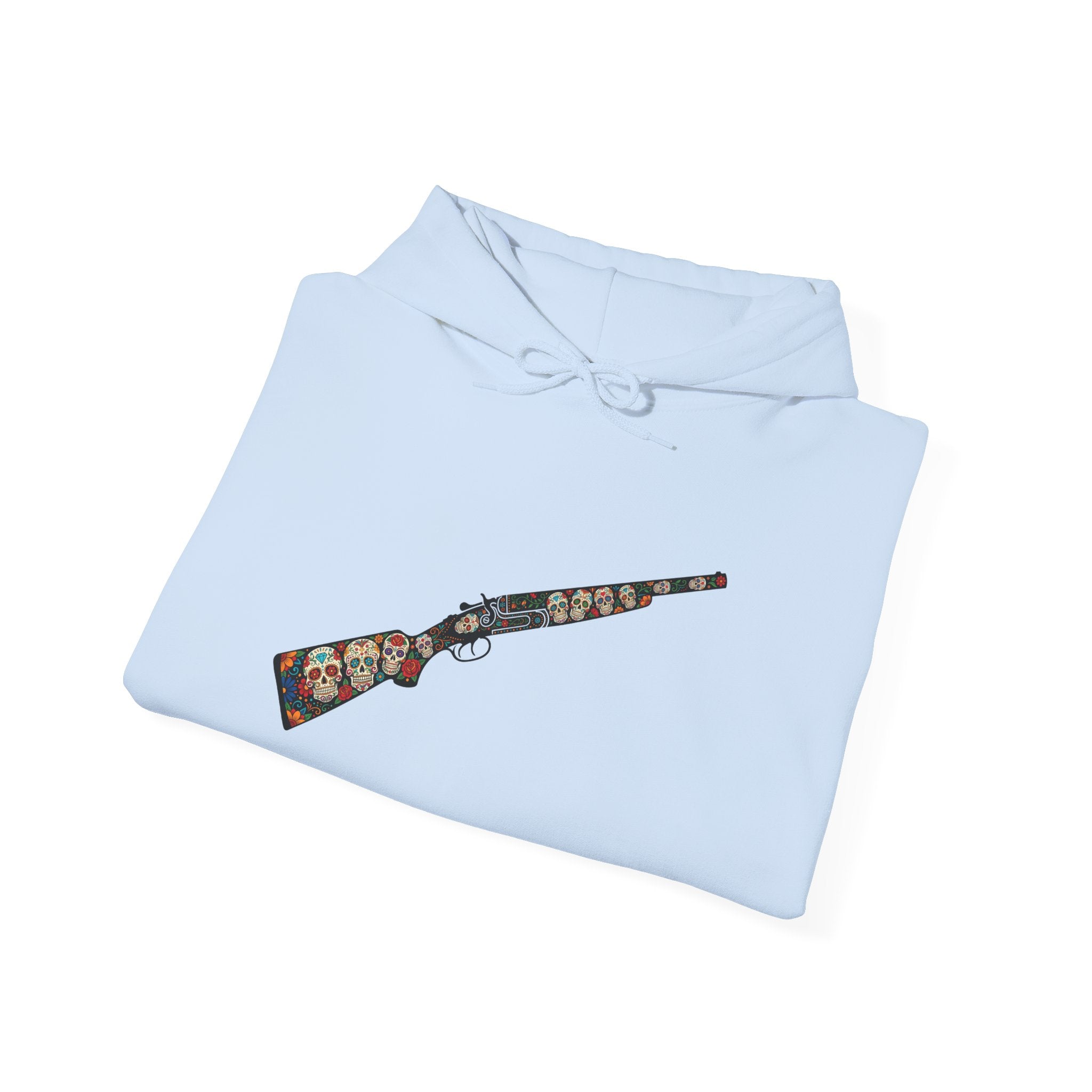 Sugar Skull Shotgun Graphic Hoodie