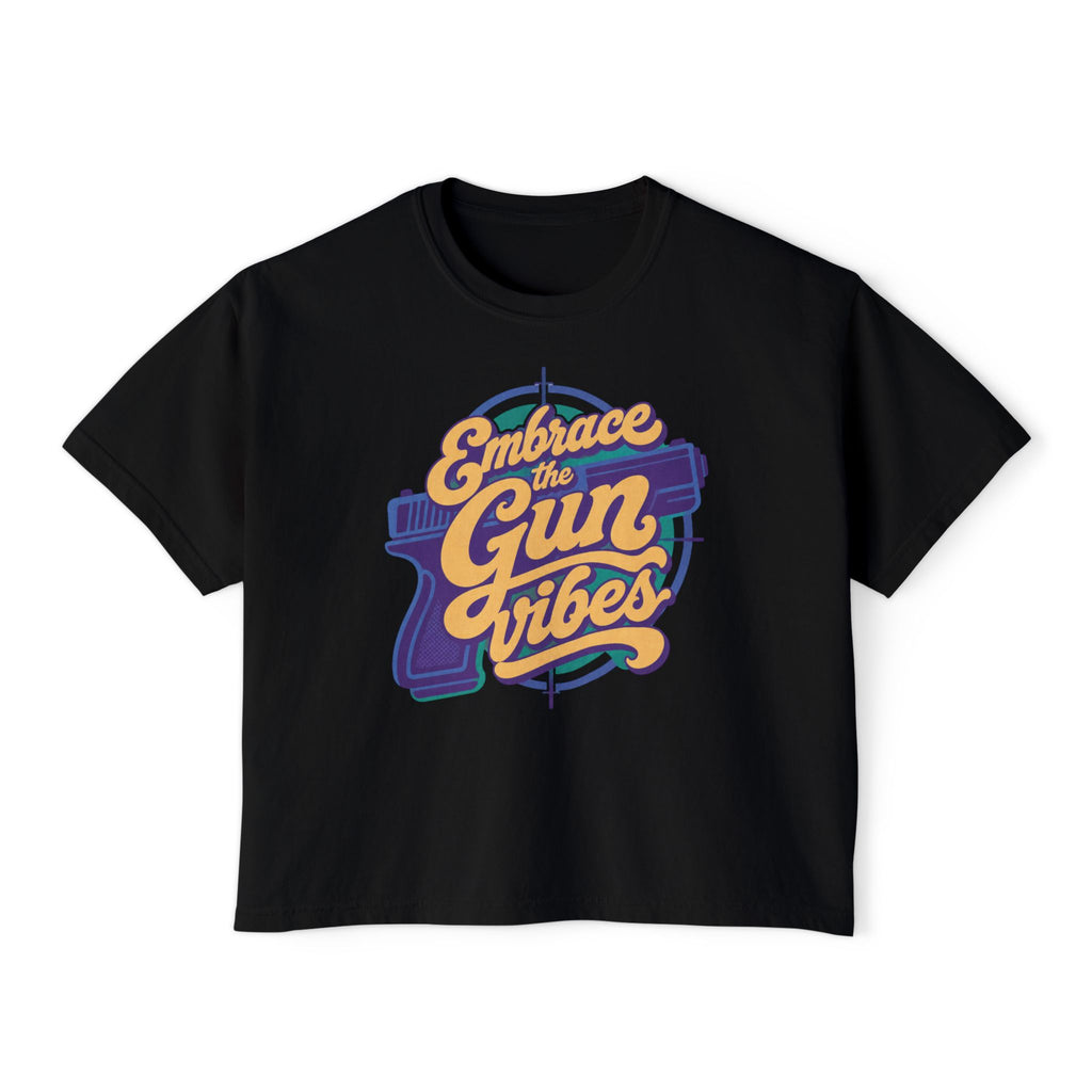 "Embrace the Gun Vibes" Retro