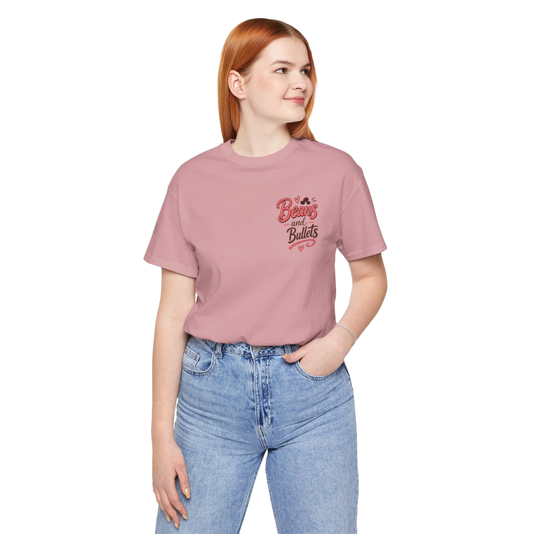 'Beans and Bullets' Coffee Lover T-Shirt