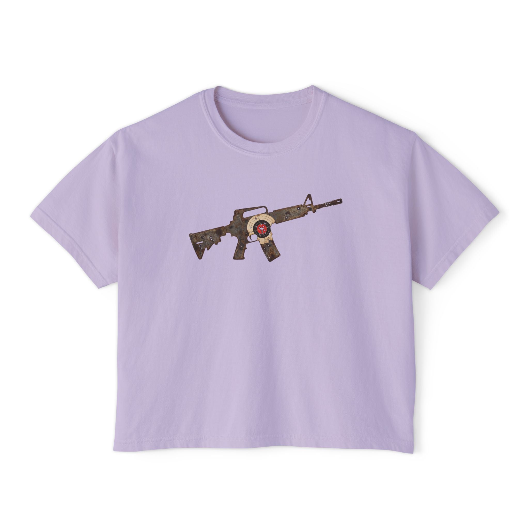 The Target Collection- AR Rifle-Women’s Boxy Tee