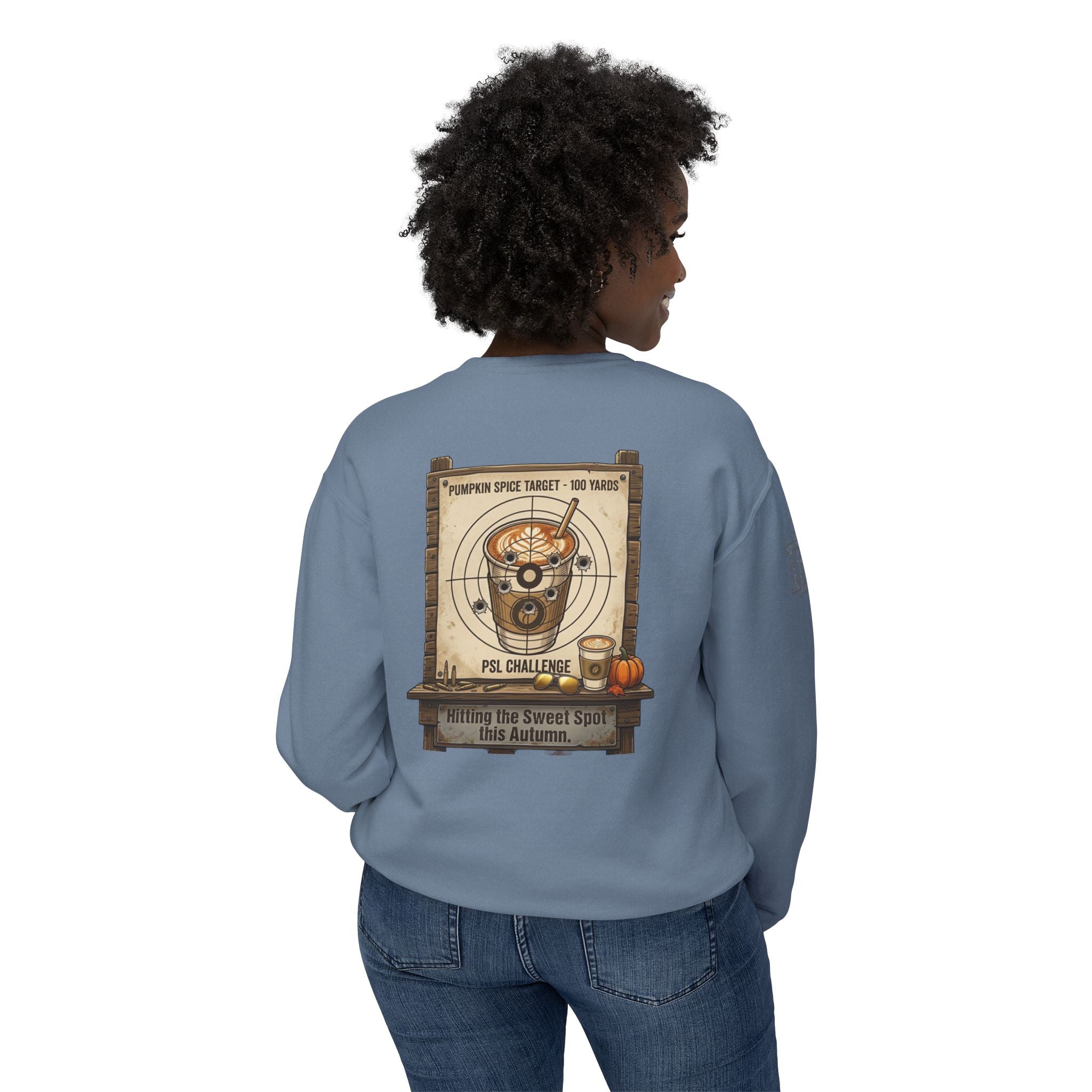 The Autumn Collection- Pumpkin Spice Target Practice Sweatshirt