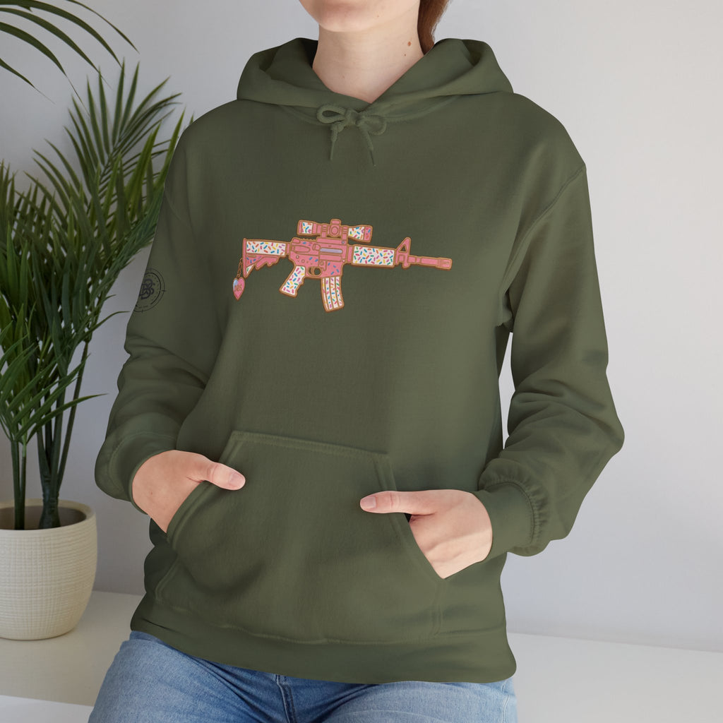 Sprinkle AR Rifle Graphic Hoodie