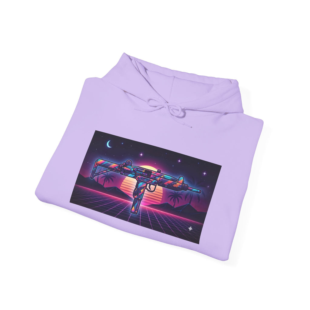 UZI Retro 80's Unisex Heavy Blend™ Hooded Sweatshirt