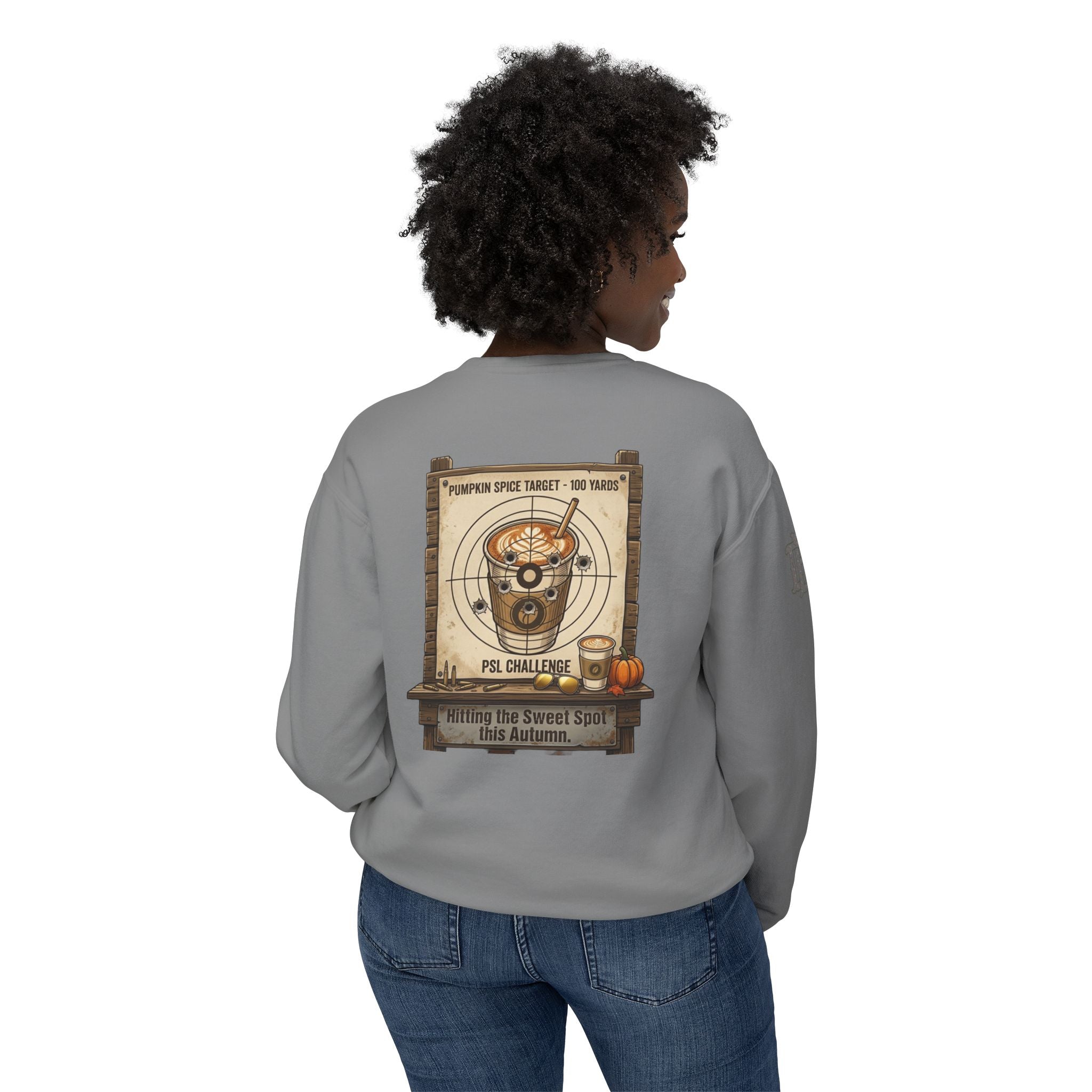 The Autumn Collection- Pumpkin Spice Target Practice Sweatshirt