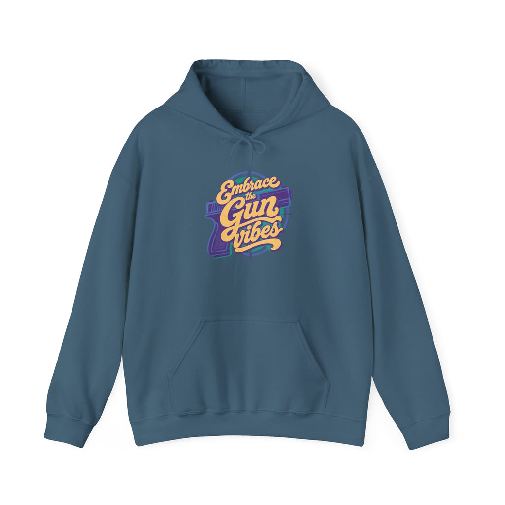 Embrace Gun Vibes Hoodie — Retro