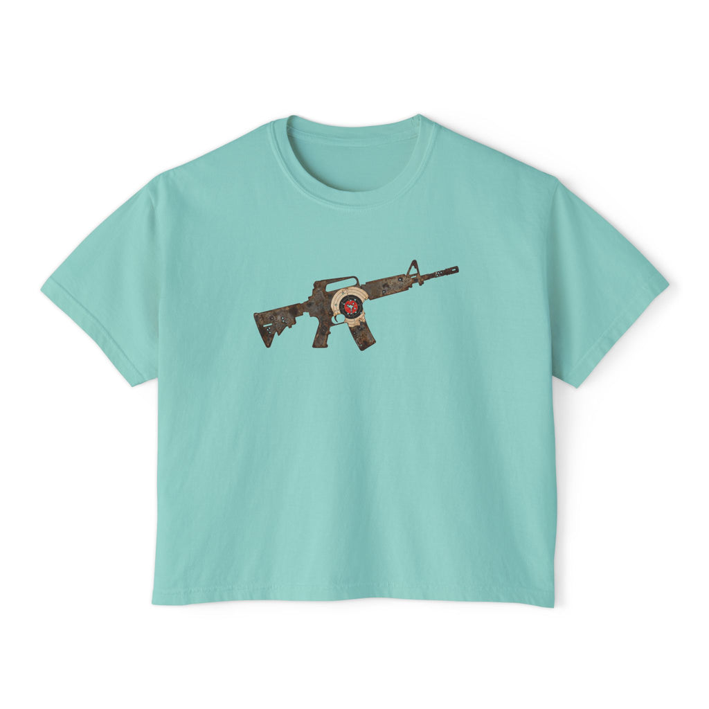 The Target Collection- AR Rifle-Women’s Boxy Tee