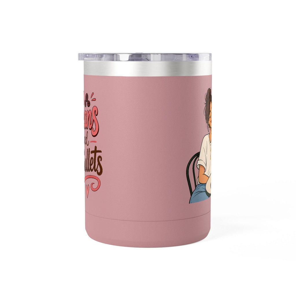 Beans and Bullets-15oz Travel Mug Tumbler
