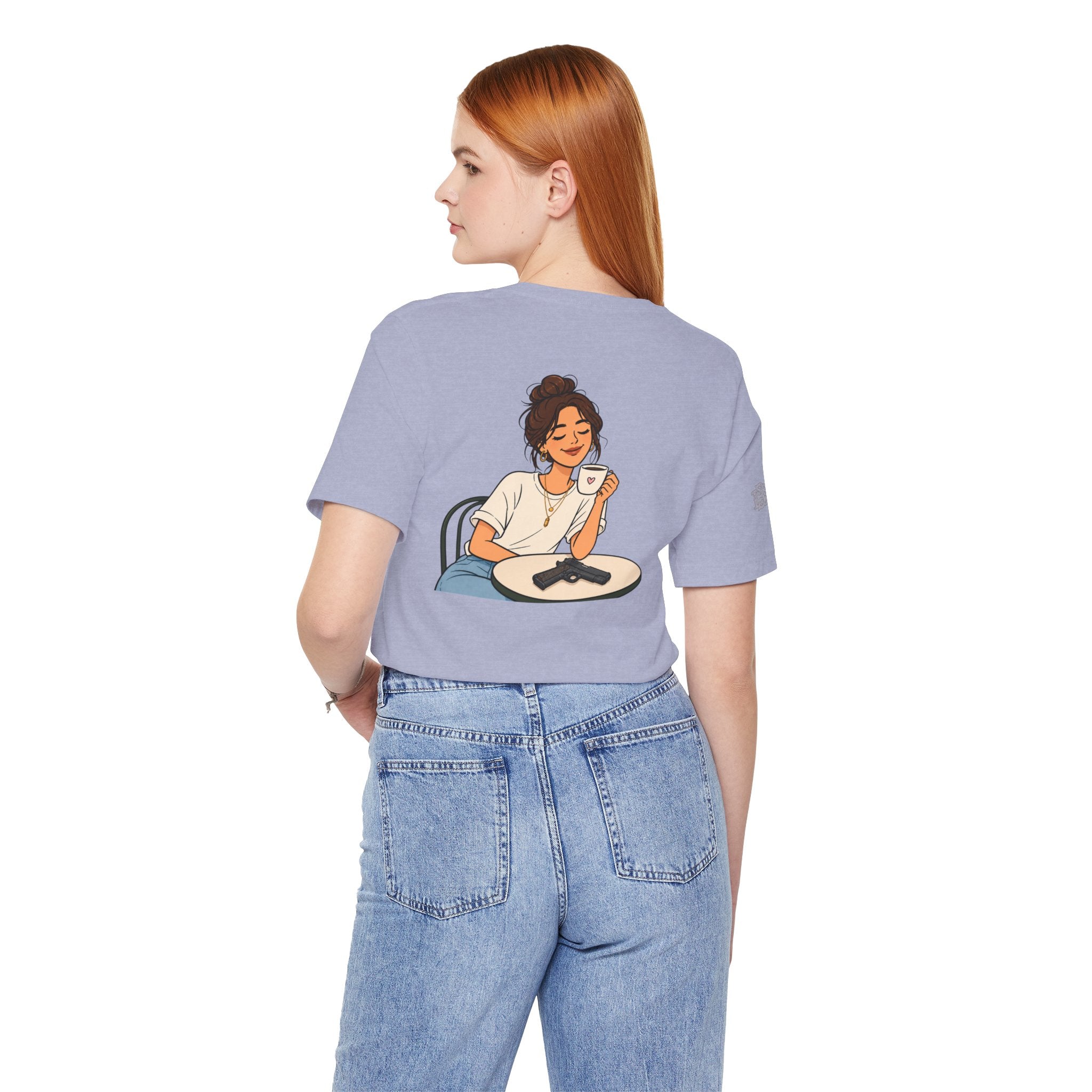 'Beans and Bullets' Coffee Lover T-Shirt