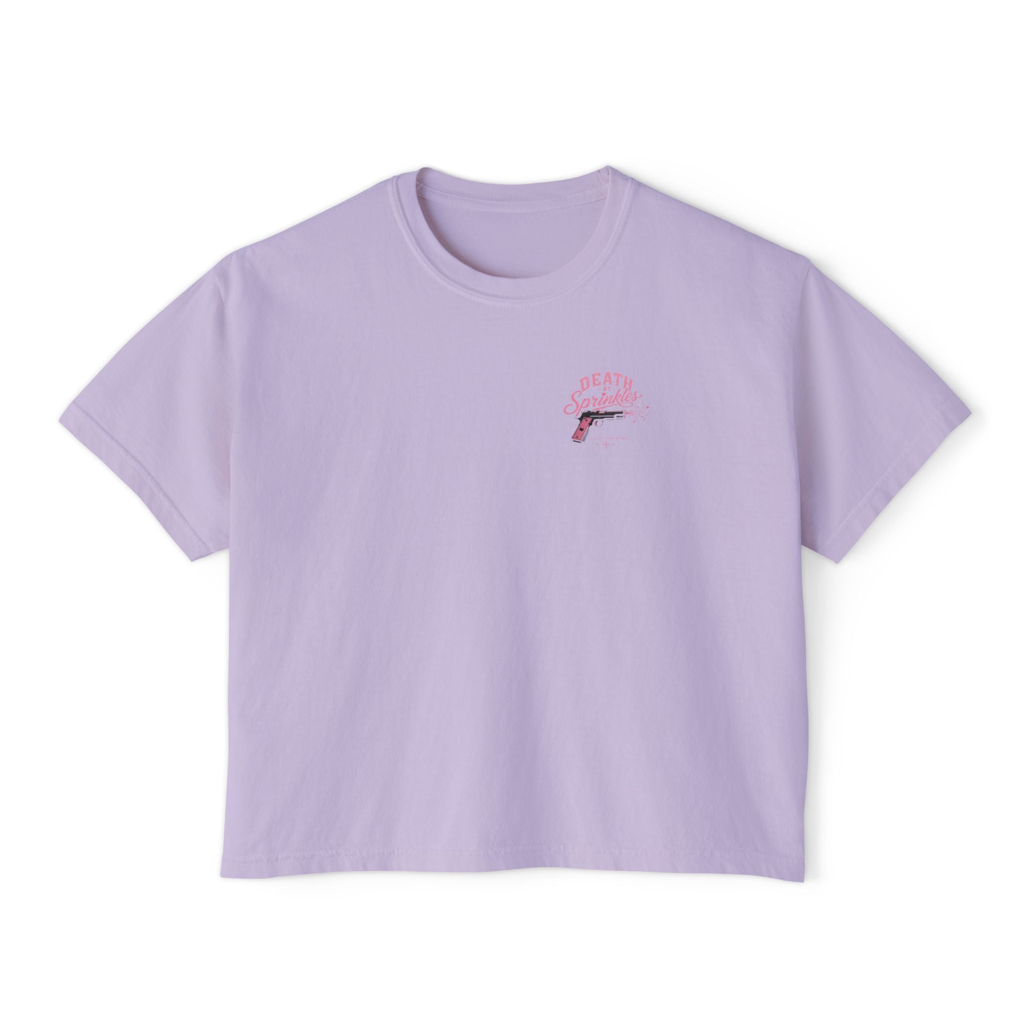Death By Sprinkles-Women’s Crop T-Shirt