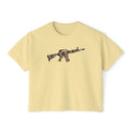 The Sugar Skull Collection -AR Rifle- Women’s Boxy Tee