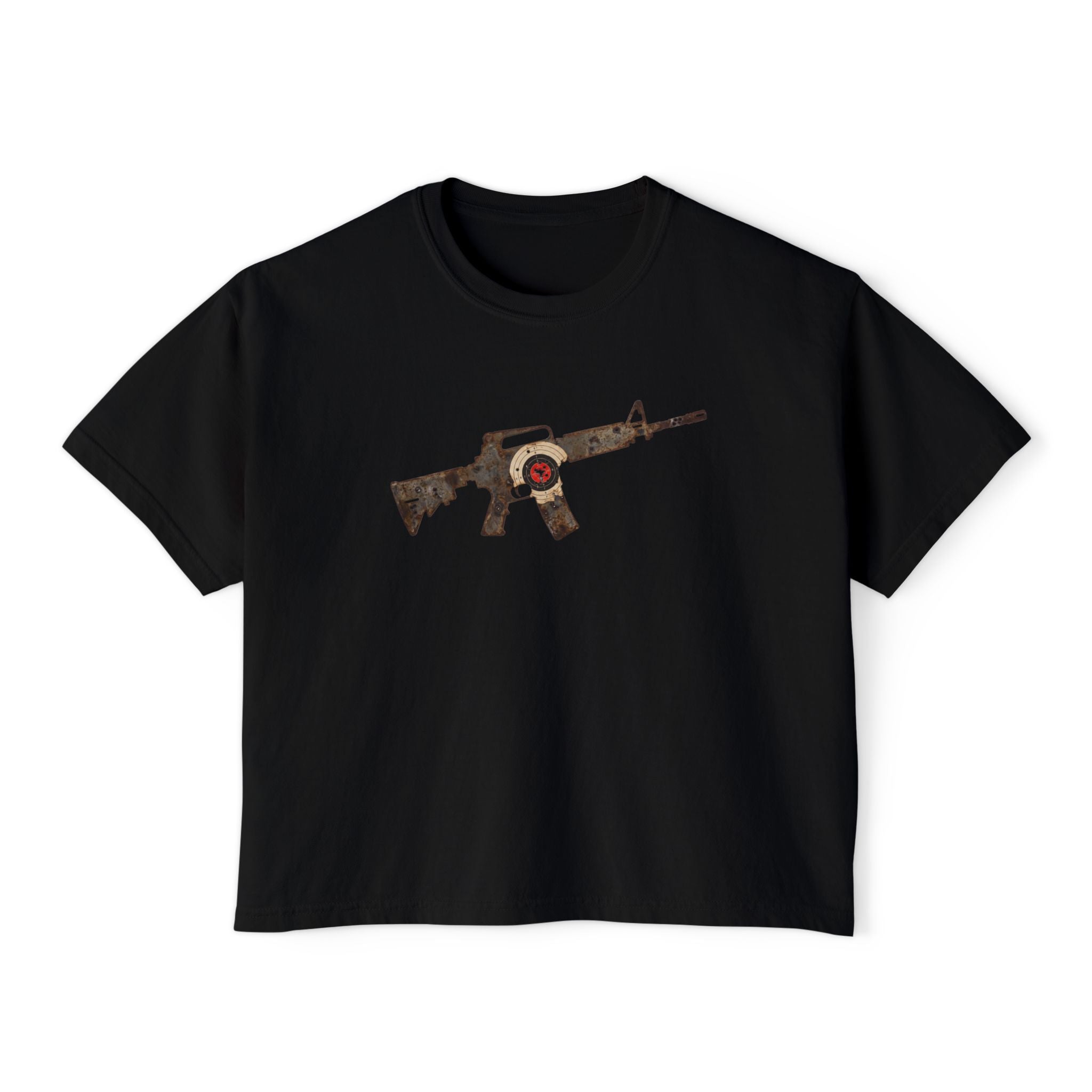 The Target Collection- AR Rifle-Women’s Boxy Tee