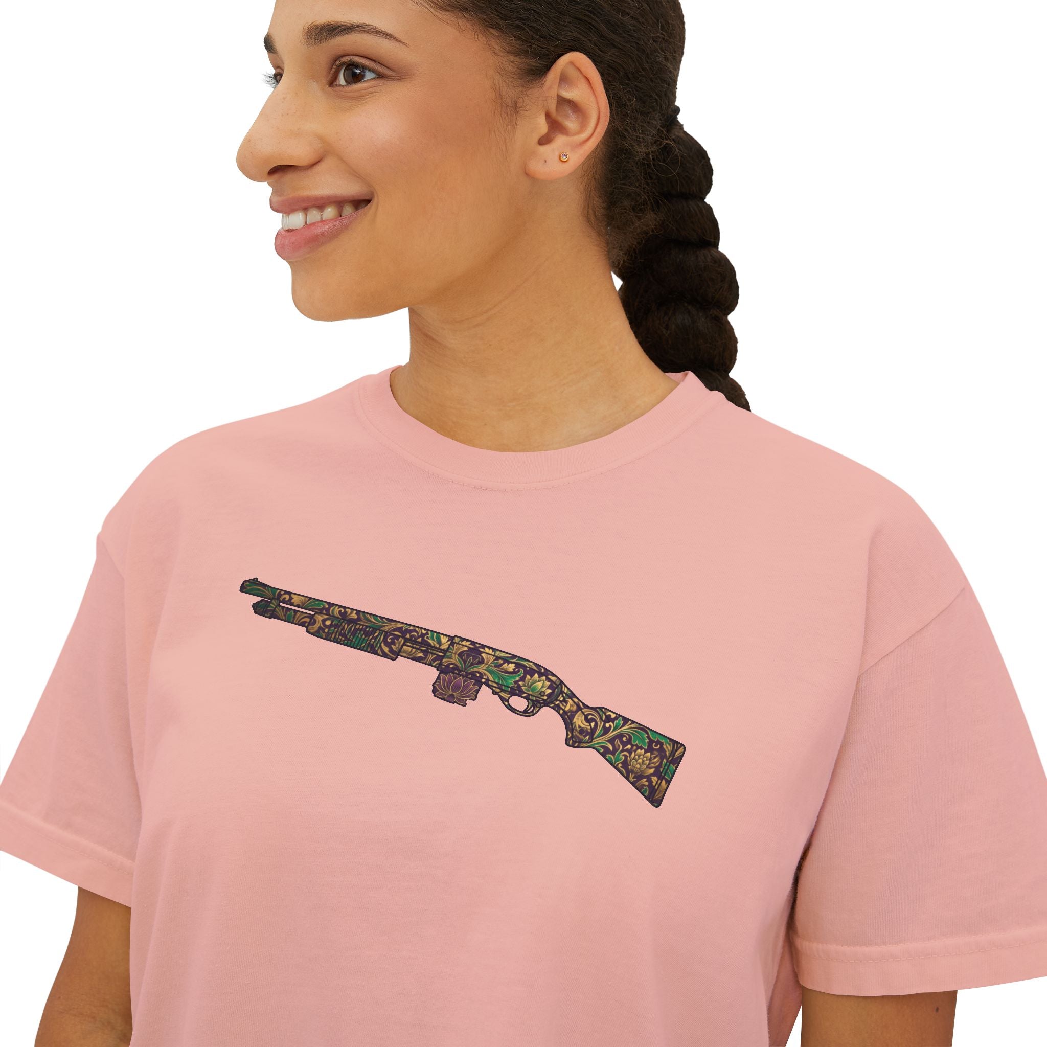 The Floral Collection-Shotgun-Women's Boxy Tee
