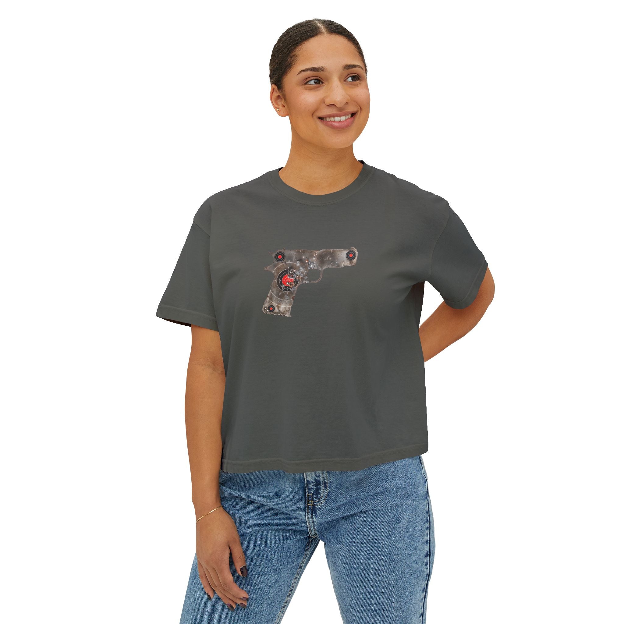 The Target Collection- Pistol-Women’s Boxy Tee