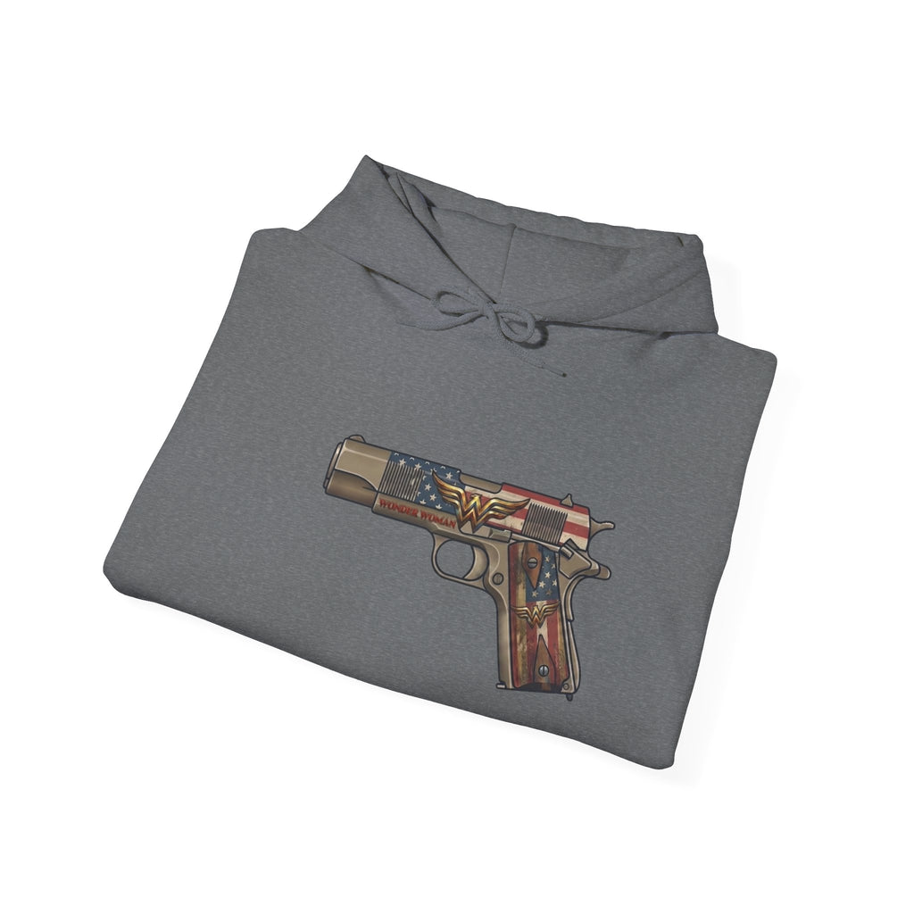 WW emblem Pistol Graphic Hoodie