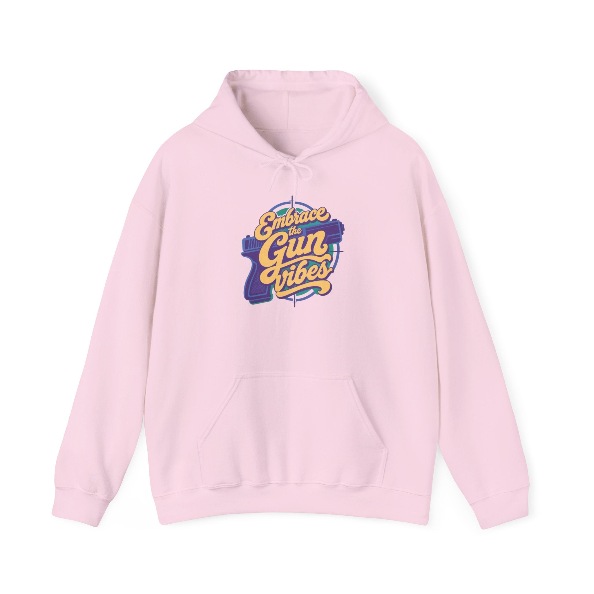 Embrace Gun Vibes Hoodie — Retro
