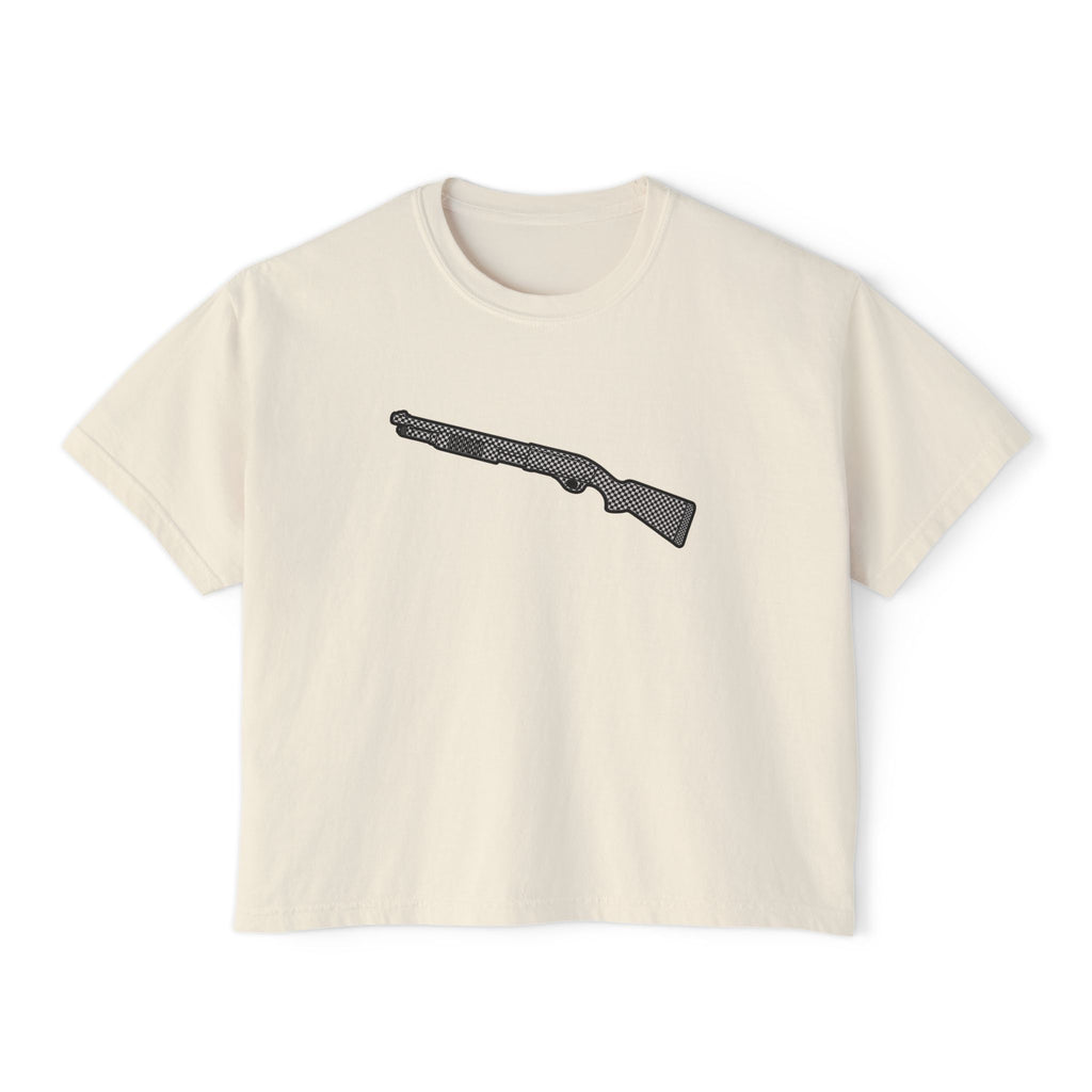 The Checker Collection-Shotgun-Women's Boxy Tee