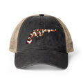 Cow Print Revolver Women's Washed Mesh-Back Cap