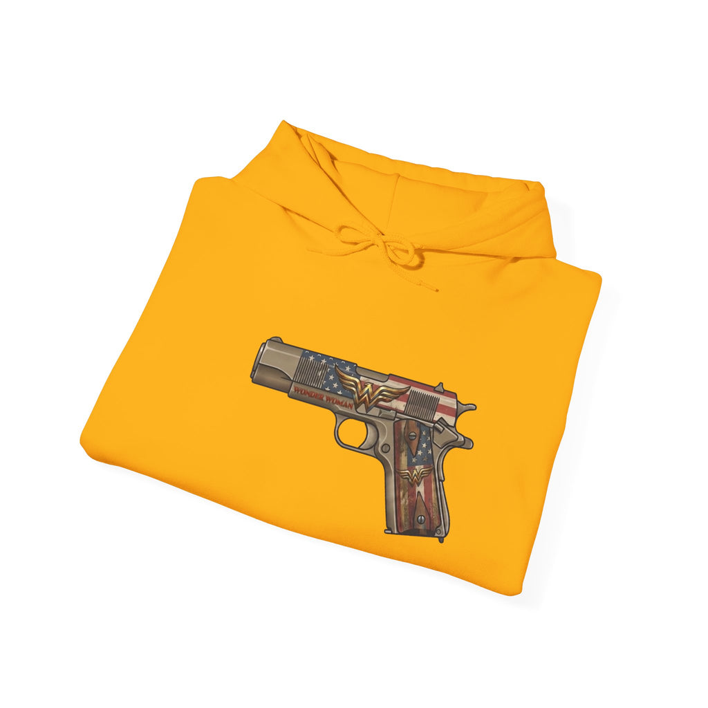 WW emblem Pistol Graphic Hoodie