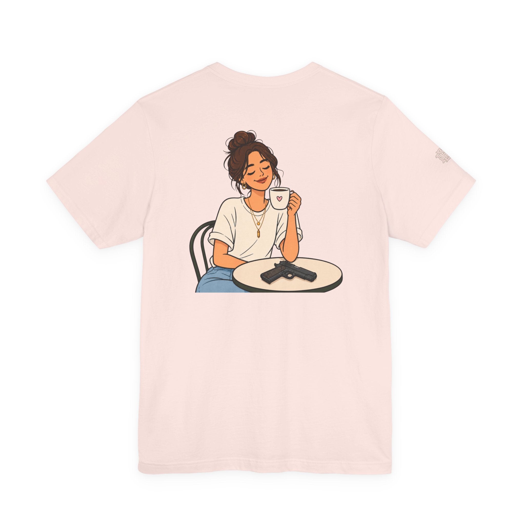 'Beans and Bullets' Coffee Lover T-Shirt