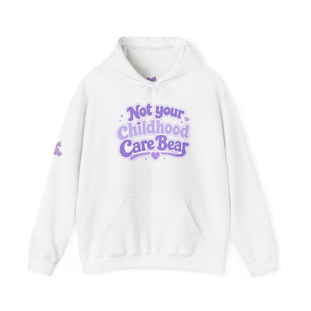 Not Your Childhood Care Bear Hoodie — Retro Care Bears Graphic Hoodie