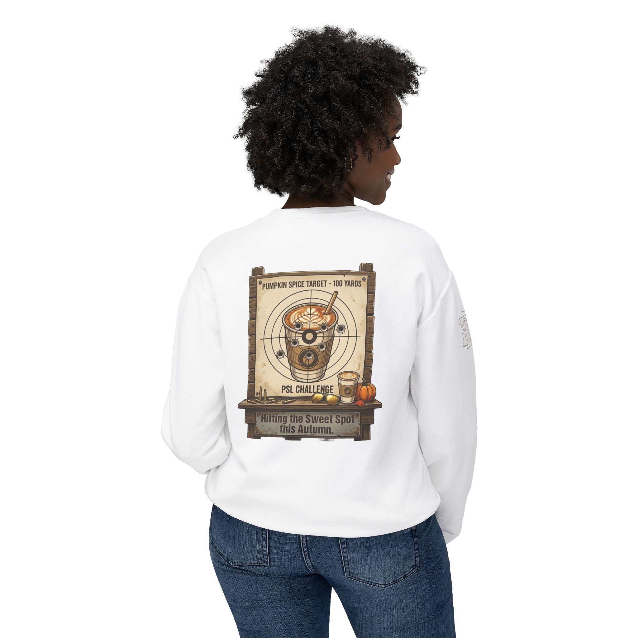 The Autumn Collection- Pumpkin Spice Target Practice Sweatshirt