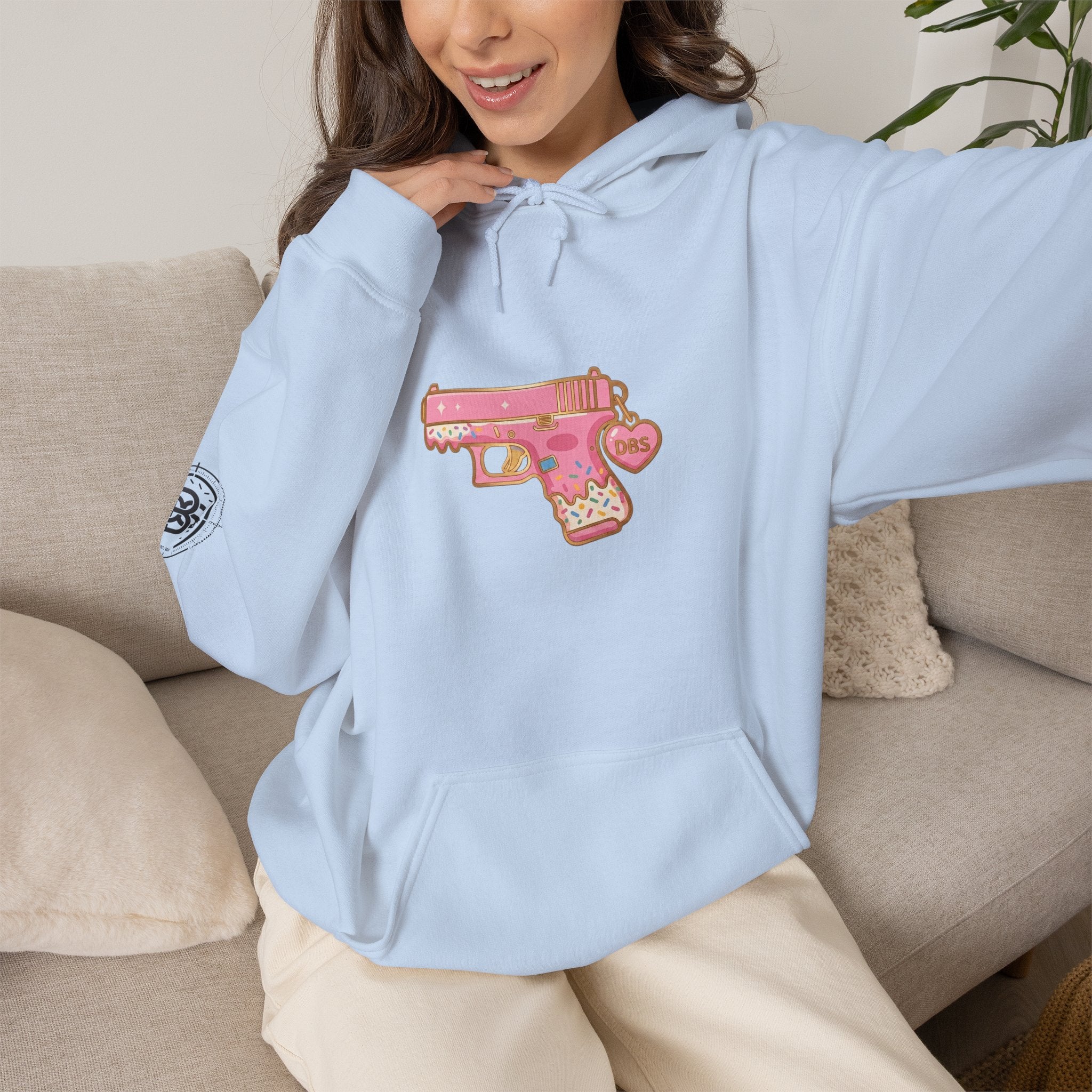 Sprinkle Pistol Graphic Hoodie