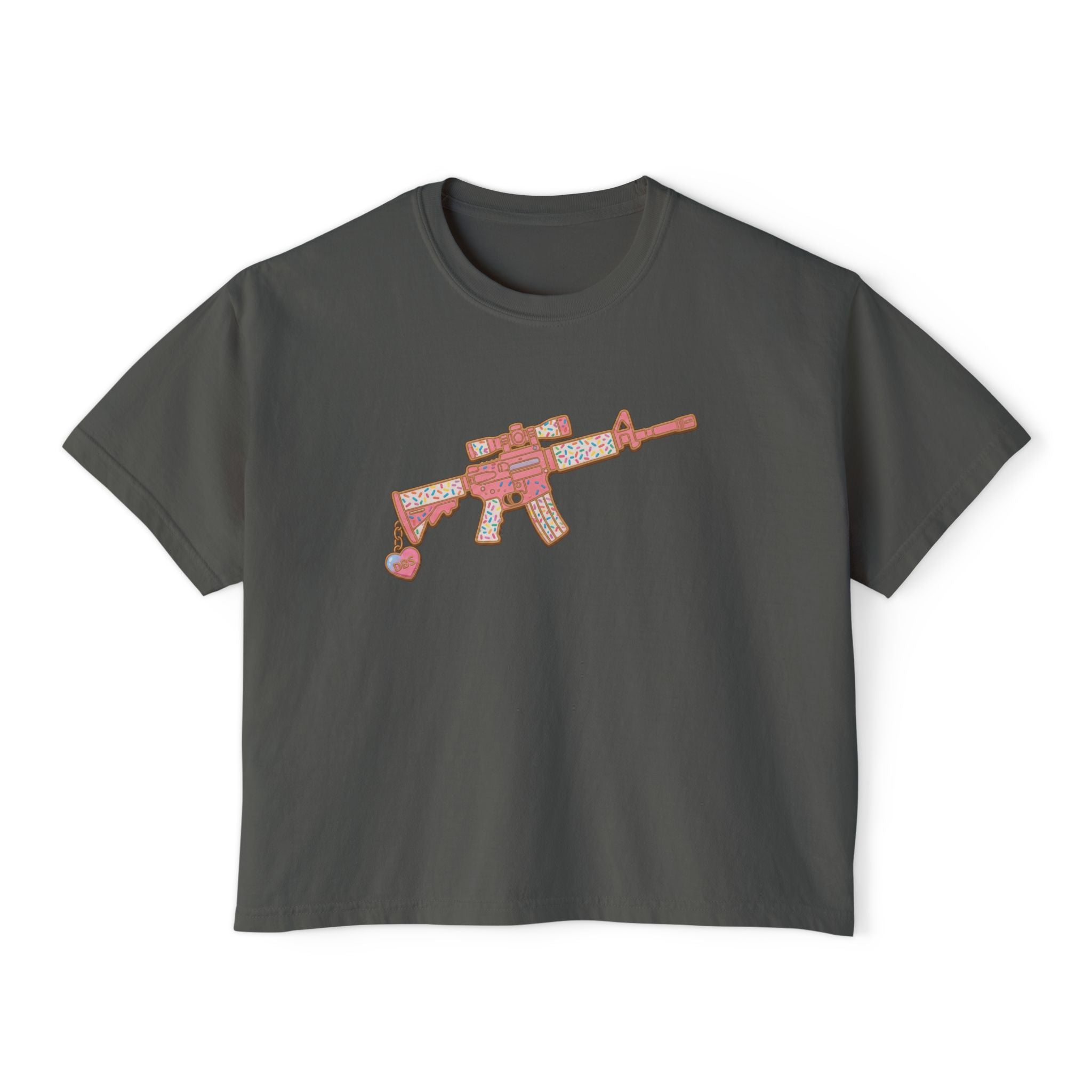 The Signature Sprinkles- AR Rifle- Women's Boxy Tee