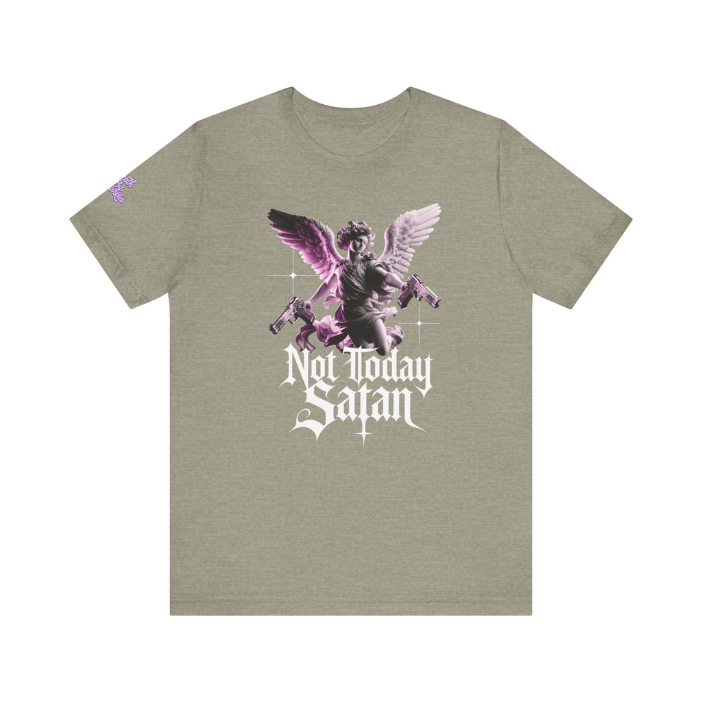 Angel Statue "Not Today Satan"