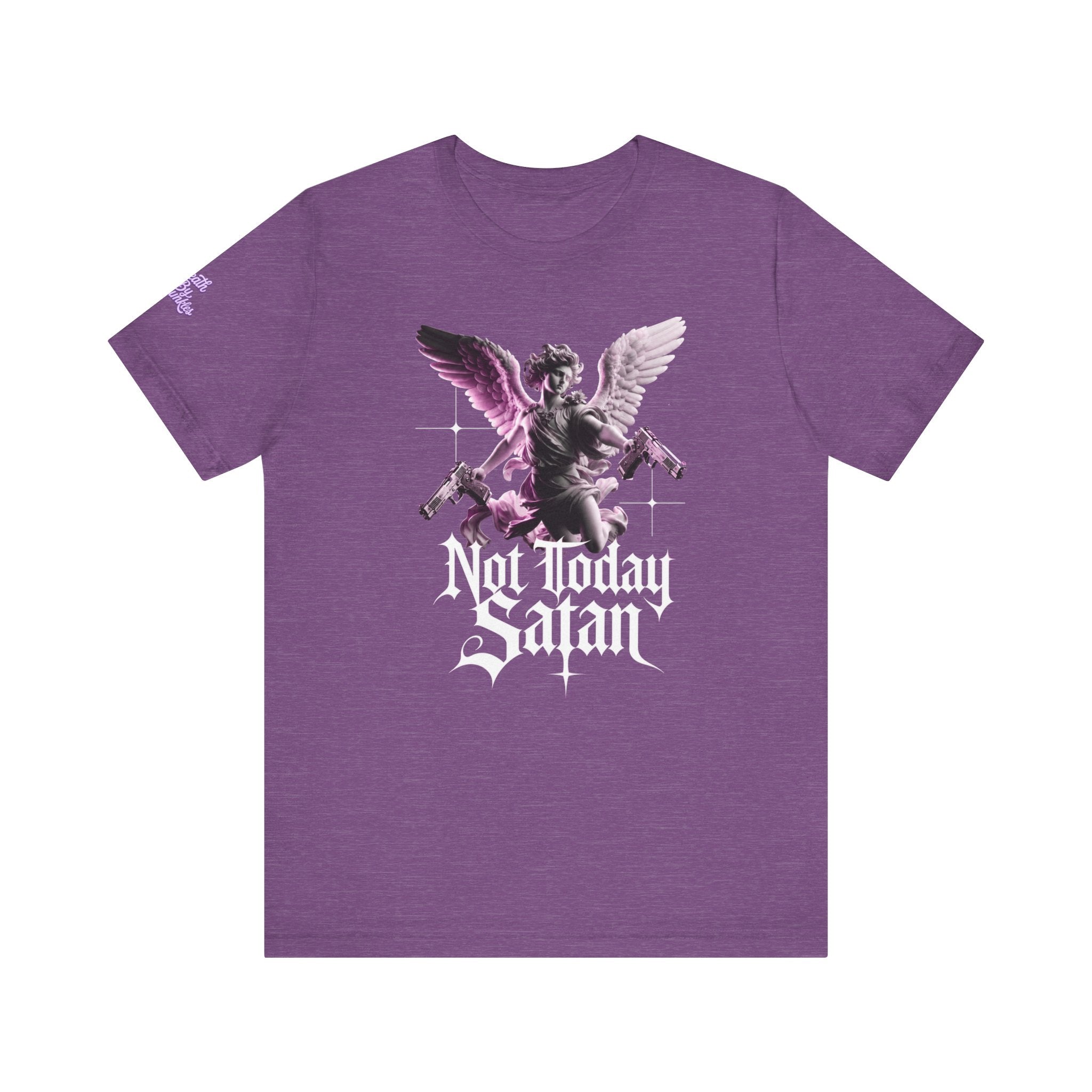 Angel Statue "Not Today Satan"