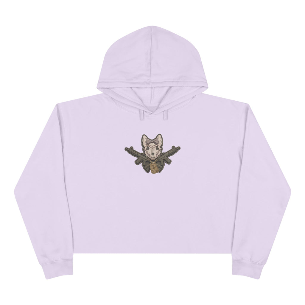 Cute Tactical Female K9Hoodie – Women’s Casual Graphic Cropped Sweatshirt