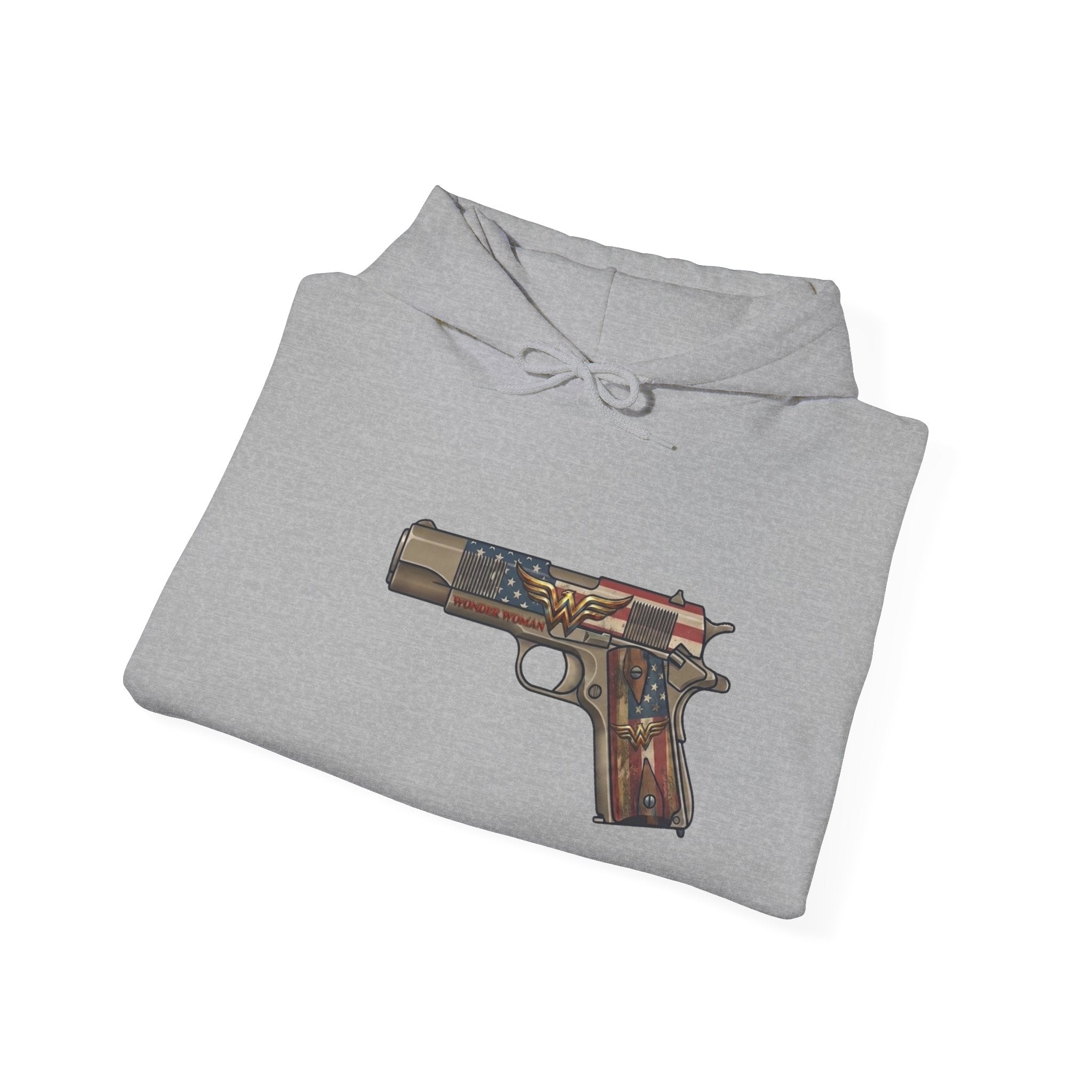 WW emblem Pistol Graphic Hoodie