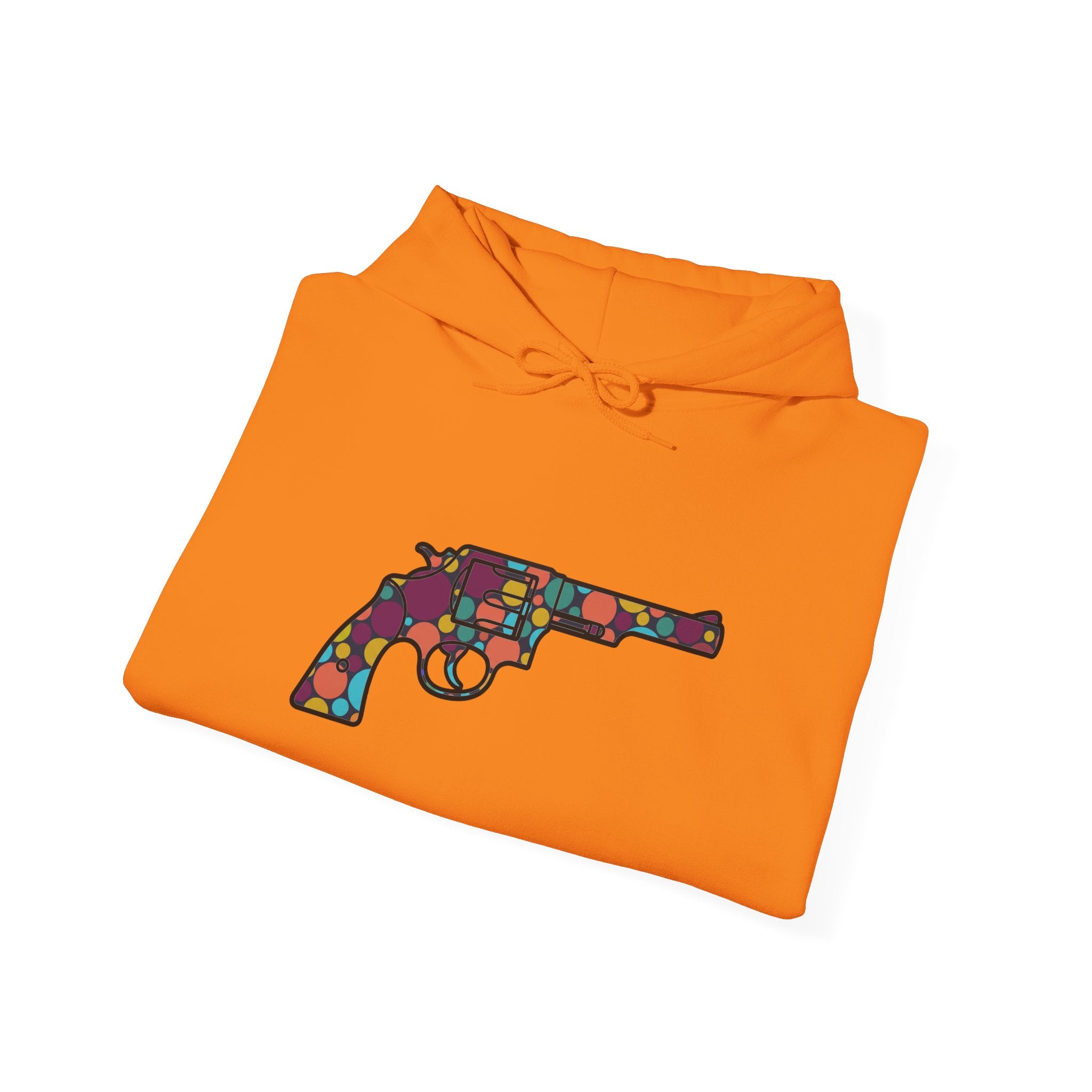 Revolver Dot Silhouette-Hooded Sweatshirt