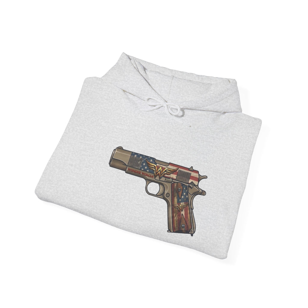 WW emblem Pistol Graphic Hoodie